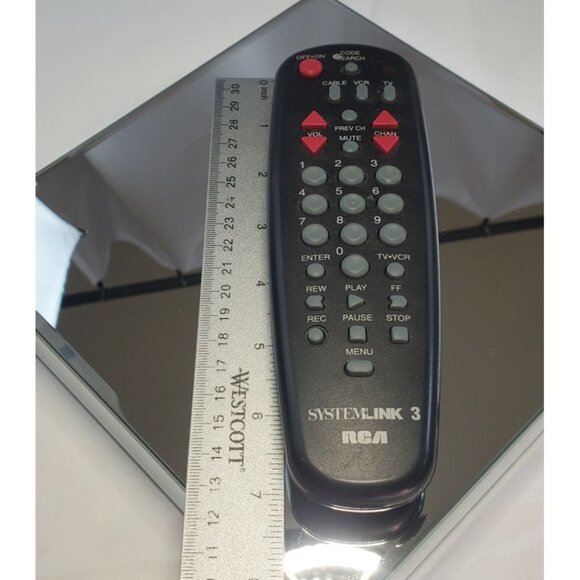 RCA SystemLink 3 RC300 TV VCR Remote Control Genuine - Picture 3 of 3